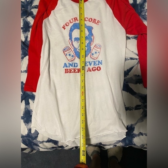 QUARTER sleeve American theme top - Picture 4 of 6